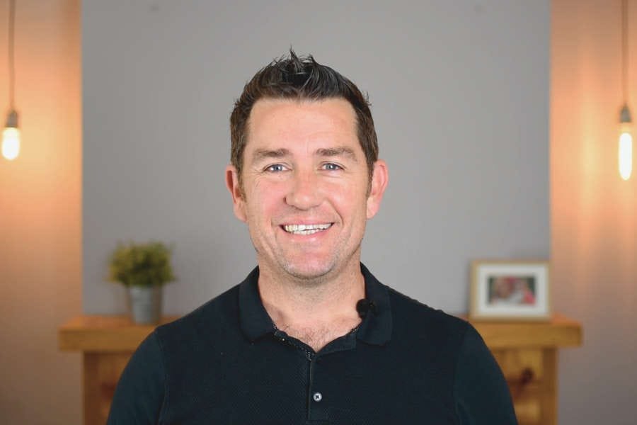 Paul Heron - Day one of his 365 day challenge