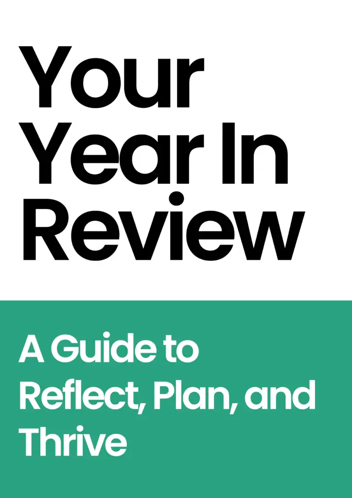 Your Year In Review - Annual Review Template